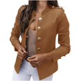 thumbnail image 2 of Casual Blazers for Women 2025 Long Sleeve Open Front Neck Business Casual Work Office Jacket, 2 of 6