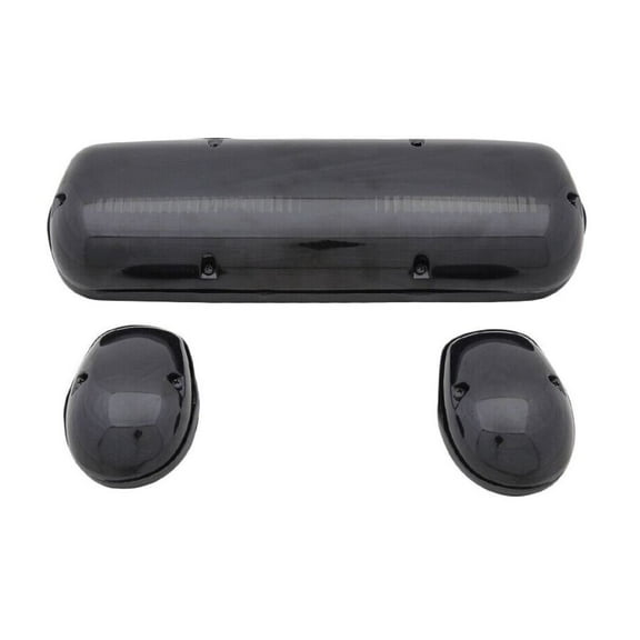 Lilfyxhj Top Roof Light Running Marker Lamps Smoke Lens Cab off Road for Suzuki,for Subaru,for Land Rover,for Chevy