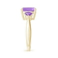 thumbnail image 3 of ANGARA Natural 3.1 Ct. Amethyst Fashion Ring in 14K Yellow Gold for Women (Ring Size: 12), 3 of 10
