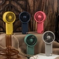 thumbnail image 4 of Porfeet Mini Fan Three-Speed Wind Low Noise ABS USB Handheld Pocket Fan Air Cooler for Home, 4 of 8