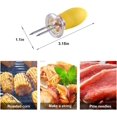 thumbnail image 3 of Casewin 4 Pack Corn Trays + 8 Pcs Corn Cob Holders Plastic Corn Dishes Service Tray Transparent Cob Dinnerware for Butter Corn, 3 of 7