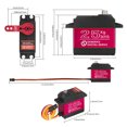 thumbnail image 2 of Kits digitales impermeables de engranajes de metal de 25 kg para RC Crawler Robot Rojo, 2 of 6