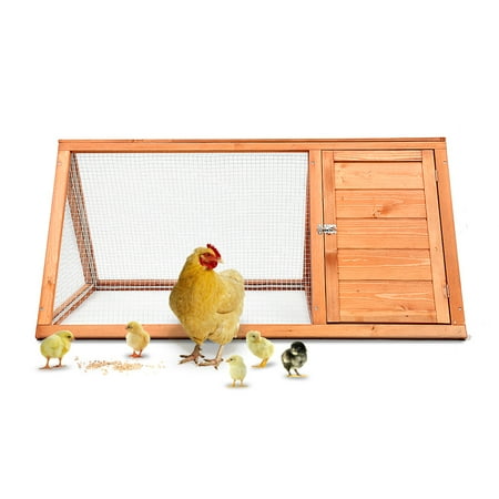 - Magshion Wooden Chicken Coop Rabbit Pet Cage Wood Small Animal Poultry Cage Hutch