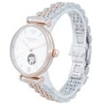 thumbnail image 2 of Emporio Armani Gianni T-Bar Open Heart Two Tone Stainless Steel Automatic AR60019 Unisex Watch, 2 of 3