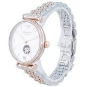 Emporio Armani Gianni T-Bar Open Heart Two Tone Stainless Steel Automatic AR60019 Unisex Watch