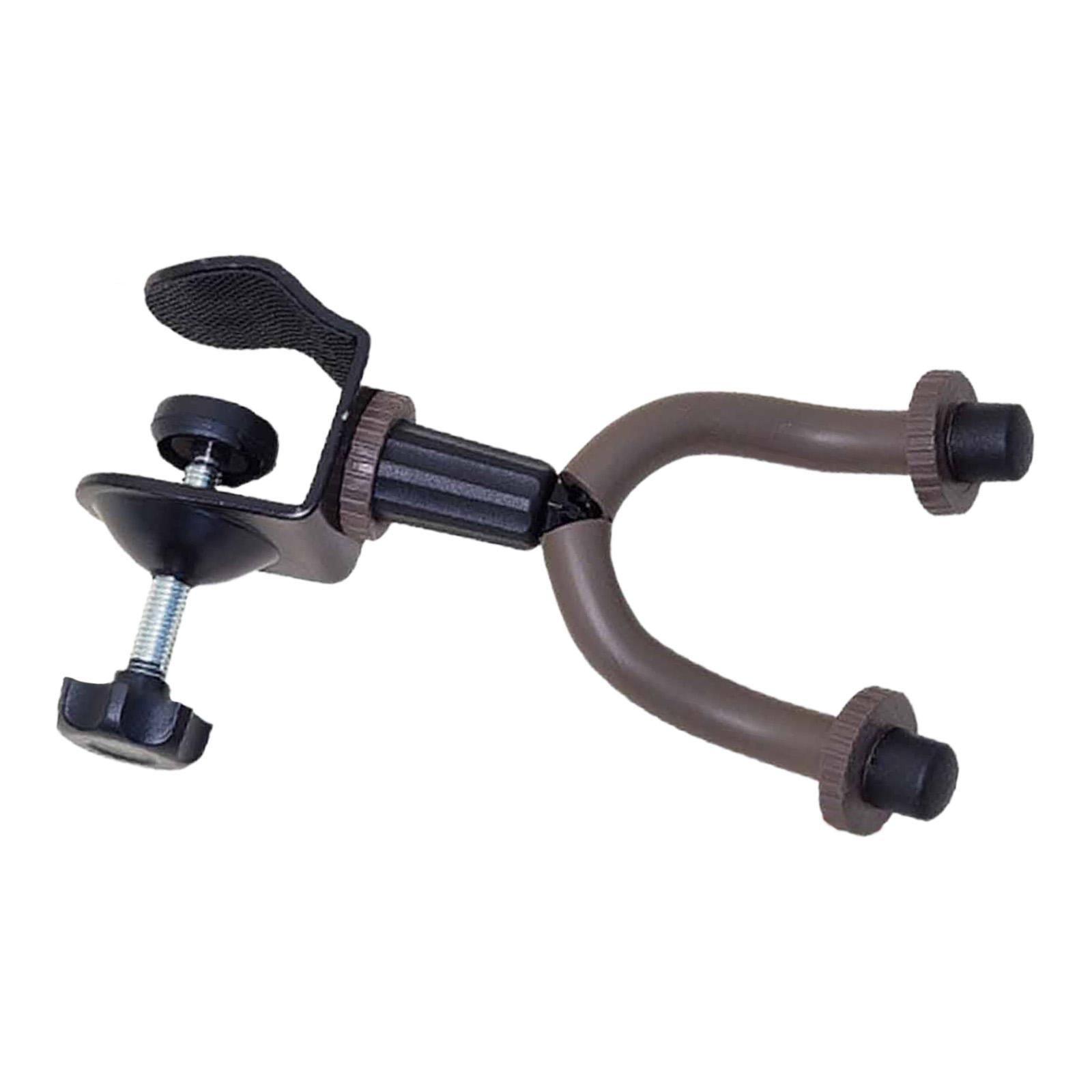 MERIGLARE Music Stand Extension Rack Mic Stand Guitar Hanger Heavy Duty Lightweight Accessories Attachment for Schools Home Suona Bows style 2