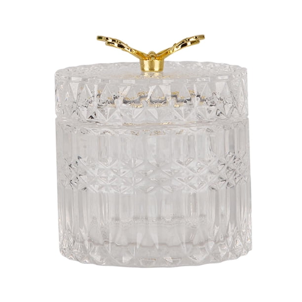 Tarro de cristal de estilo nórdico con tapa, redondo, para cocina. S