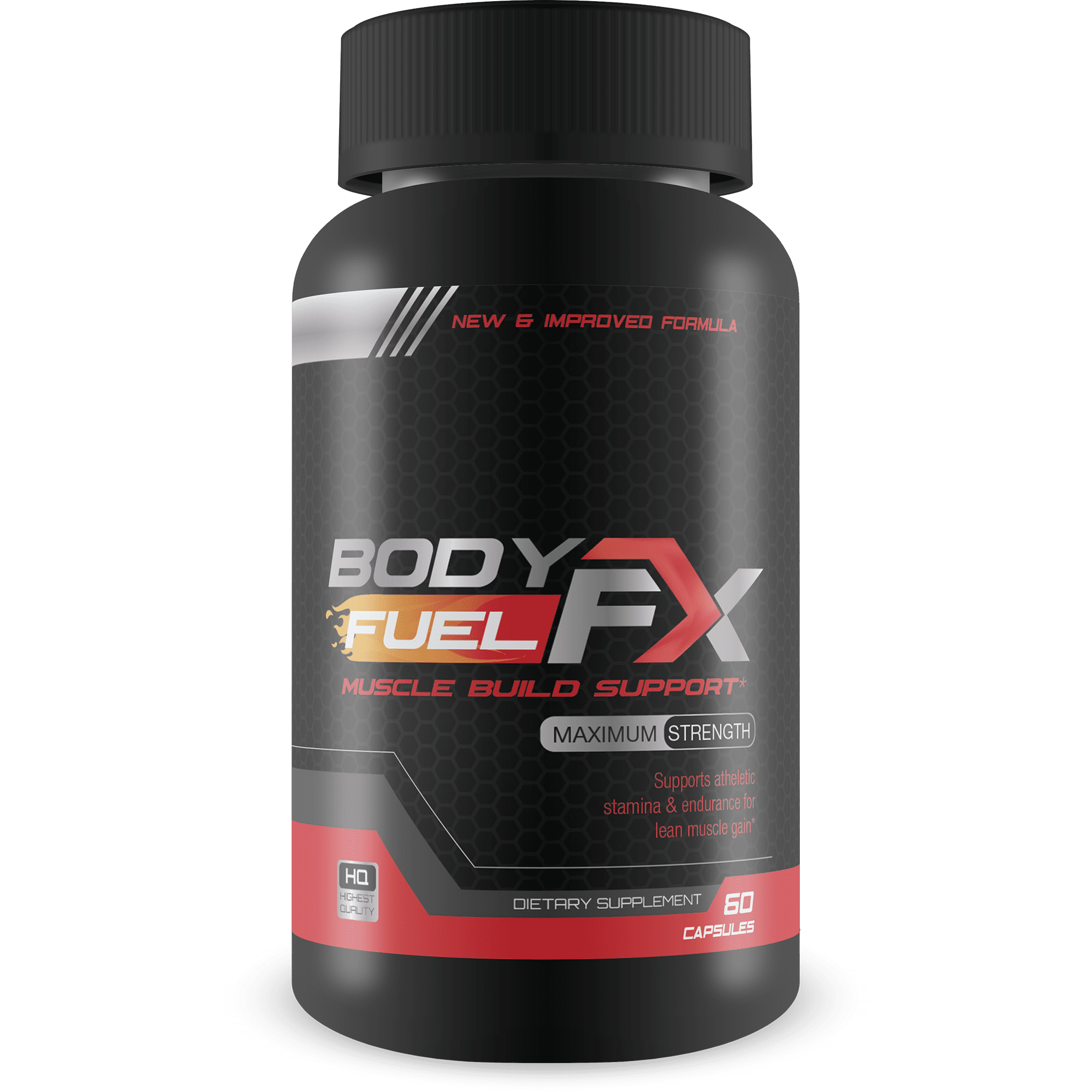 Body Fuel FX Muscle Build Support Breakthrough NO Booster for Size