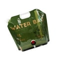 thumbnail image 6 of koolsoo Folded Water Storage Bag Camping Water Container with Removable Faucet Lightweight Leakproof Water Carrier for Outdoor Sports Green, 6 of 8