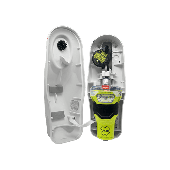 ACR GLOBALFIX V6 GPS EPIRB with Return Link Service, Near Field Communication Technology & Mobile APP - CAT 1 Float Free Bracket (2853)