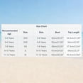 thumbnail image 3 of WQNVRNR Girls Tank One-Piece Swimsuit- Sleeveless Swim Romper Printed Training Sports Bathing Suit Dark Blue Size 8, 3 of 9