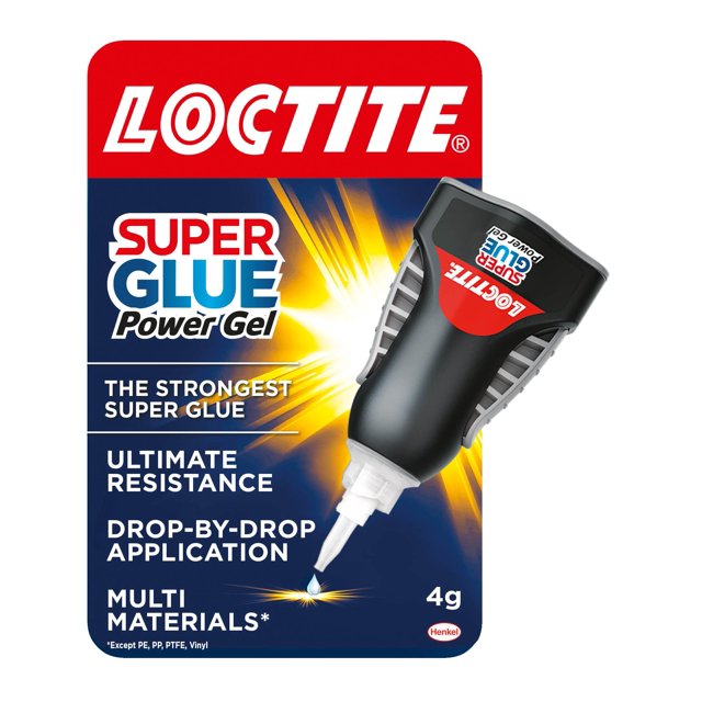 Super Glue Loctite Power Flex Control, 3 ml, para vertical
