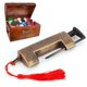 thumbnail image 4 of Cerradura Antigua, Material De Cobre Fino Cerradura De Cobre Duradera Fácil De Instalar, Para Cajas De Joyería Cajas De Madera Antiguas Octpeak Espaciado de 5 cm, 4 of 8