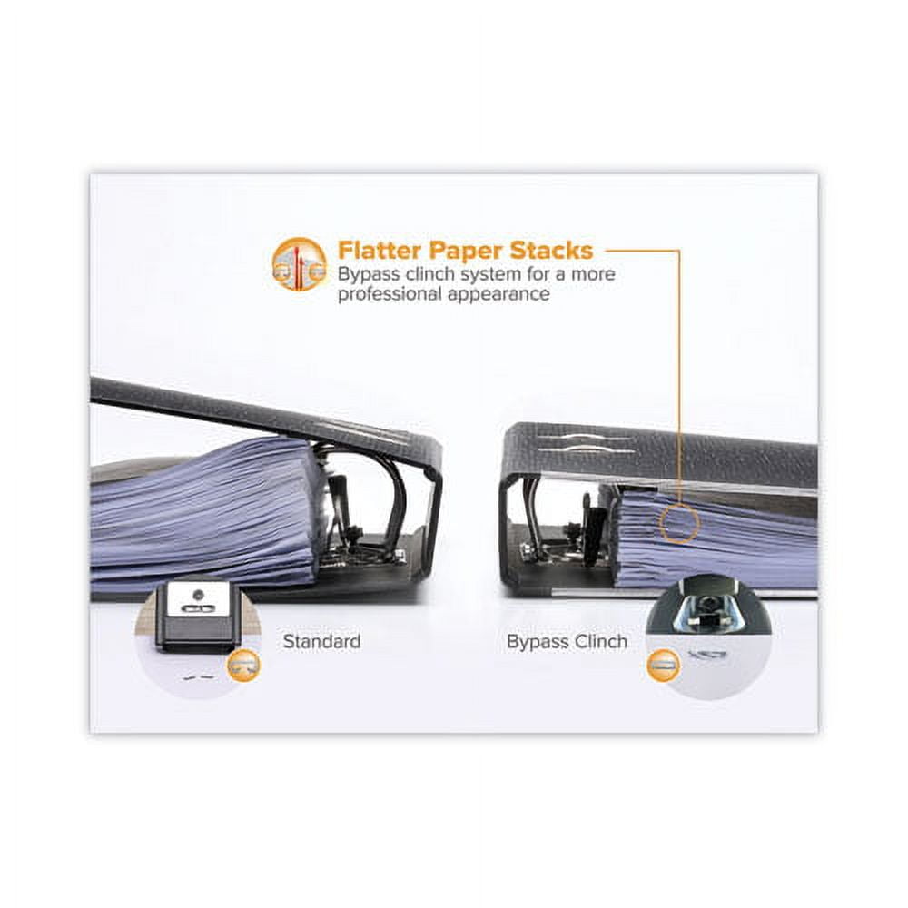 Personal Heavy-Duty 60-Sheet Stapler, 60-Sheet Capacity, Black/gray | Bundle of 2 Each