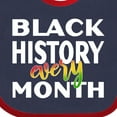 thumbnail image 4 of Inktastic Black History Every Month Boys or Girls Baby Bib, 4 of 4