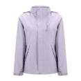 thumbnail image 5 of Windbreaker Jacket Women Men 2025 Outdoor Windproof Waterproof Zip Up Hooded Rain Jackets with Pockets Outerwear, 5 of 7