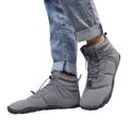 thumbnail image 6 of KELINFONG Mens Barefoot Minimalist Shoes Winter Boots Zero Drop Sole Trail Running Sneakers Wide Toe Box Hiking Shoes, 6 of 7