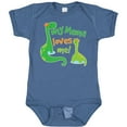 thumbnail image 3 of Inktastic My Mema Loves Me Grandson Dinosaur Boys Baby Bodysuit, 3 of 5