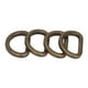 thumbnail image 5 of Anillos artesanales, 10 piezas de anillos en D, anillos en D confiables, herrajes para bolsas, ultra sensibles, 5 of 14