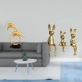 thumbnail image 2 of Figura de delfín sentado, estatua, escultura, adorno de resina, material cerámico, escultura decorativa de animal, adecuada para regalar, decoración d, 2 of 8