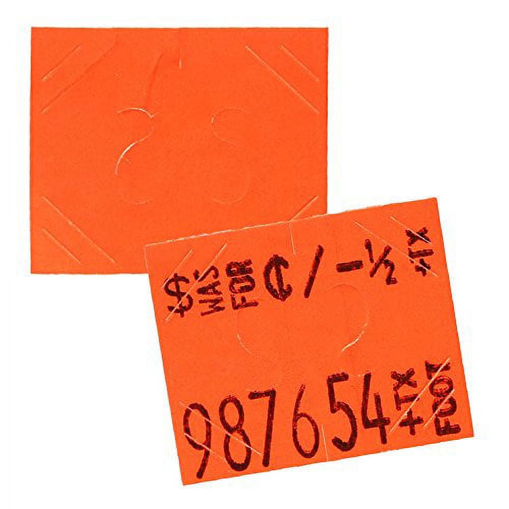 National Checking R103R Removable Labels, 1 x 1, Wednesday, Red, Roll -  Win Depot
