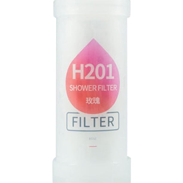 Fragancia Filtro de ducha Purificación Eliminación de cloro Suministros de baño (rosa) Ndcxsfigh Libre de BPA