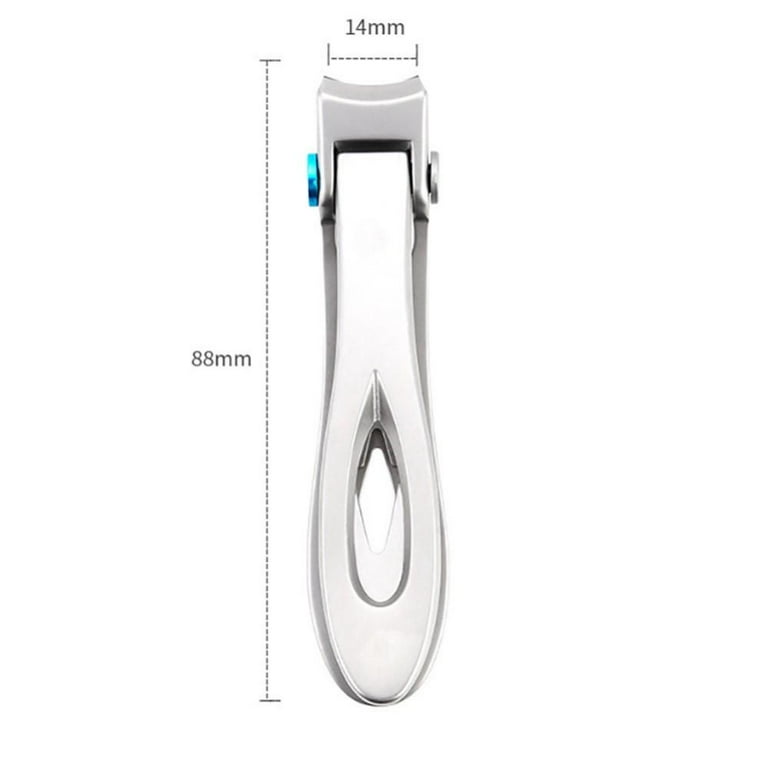 QZBON Black Nail Clippers For Thick Nails - Wide Jaw Opening Oversized Nail  Clippers, Stainless Steel Heavy Duty Toenail Clippers For Thick Nails,  Extra Large Toenail Clippers for Men Seniors Elderly 