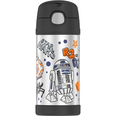 Thermos 12oz Star Wars FUNtainer Water Bottle - Black