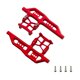 thumbnail image 2 of de pedales terales de aleación, de protección con marco para escalón para Axial SCX24 90081 /24 Scale RC Car Truck, actualización rojo Yotijar Placa de pedal, 2 of 7