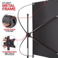 thumbnail image 4 of Modern Innovations 80 Inch HD Outdoor Movie Screen, Portable Outdoor Projector Screen and Stand for Indoor or Backyard Use, Foldable Frame, Movie Projection Screens for Travel, Camping, Family Movies, 4 of 7