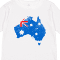 thumbnail image 4 of Inktastic Aussie Map Flag Boys or Girls Long Sleeve Toddler T-Shirt, 4 of 5