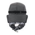 thumbnail image 2 of Naiovety Sombrero de bombardero de invierno para hombres y mujeres, casco para mantener el calor, forro de felpa grueso para esquiar, sombreros Suministros térmicos azul marino, 2 of 6
