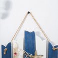 thumbnail image 3 of Letrero de bienvenida para puerta de entrada, decoración de pared rústica, decoración campestre Retro Vintage, tablero de madera colgante de 10,2x9 pulgadas con cuerda, regalo, adecuado, 3 of 5