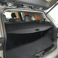thumbnail image 3 of Ikon Motorsports Retractable Rear Trunk Security Cargo Cover Tonneau Luggage Shade Added on Bodykit Replacement Compatible With 2020-2025 Toyota Highlander PVC & ABS & Aluminum Canvas Texture Style, 3 of 8