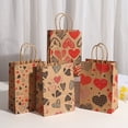 thumbnail image 4 of 12PCS Valentine’s Day Heart Kraft Gift Bags Handcrafted Party And Decoration Packaging for Couples, 4 of 4