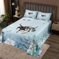 thumbnail image 2 of Erosebridal Dachshund Dog Coverlet Set Queen, Ocean Animal Bedding Set, Sea Theme Room Decor, 2 of 5