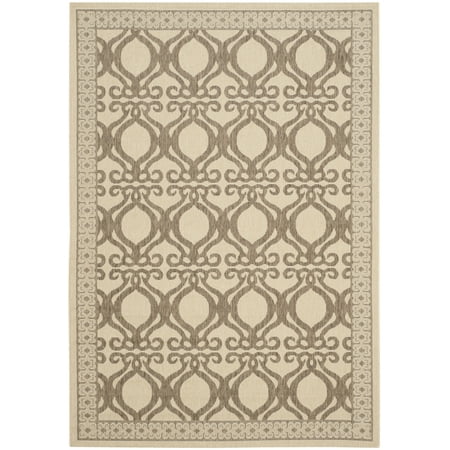 Safavieh SAFAVIEH Outdoor CY3040-3001 Courtyard Natural / Brown Rug Shop Safavieh at Walmart. Save Money. Live Better. Courtyard Rug Collection Easy-Care All-Weather Carpets Safavieh?s Courtyard collection was created for today?s indoor/outdoor lifestyle. These beautiful but practical rugs take outdoor decorating to the next level with new designs in fashion-forward colors  and patterns from classic to contemporary. Made with enhanced material for extra durability  Courtyard rugs are pre-coordinated to work together in related spaces inside or outside the home. Safavieh developed a special sisal weave that achieves intricate designs that are so easy to maintain  you simply clean your rug with a garden hose.