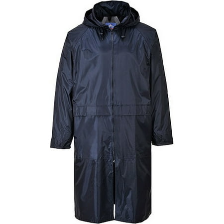 Portwest S438 Classic Rain Coat, Navy, XXL (Best Waterproof Work Jacket)