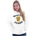 thumbnail image 4 of Nerd for Curds Wisconsin Cheese Lover Hoodie Sweatshirt Women Men Brisco Brands X, 4 of 6