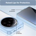 thumbnail image 4 of Case for Xiaomi Mi 13 Ultra Phone Case Slim Dropproof [Defend from Drop/Scratch/Slip/Fingerprint] Clear Acrylic Hard Back Soft TPU Bumper Hybrid Phone Cover for Xiaomi Mi 13 Ultra-Blue, 4 of 8