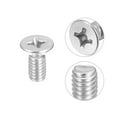 thumbnail image 4 of Uxcell 5/16-18x3/4" Flat Head Machine Screws Phillips 304 Stainless Steel Bolts 10 Pack, 4 of 6