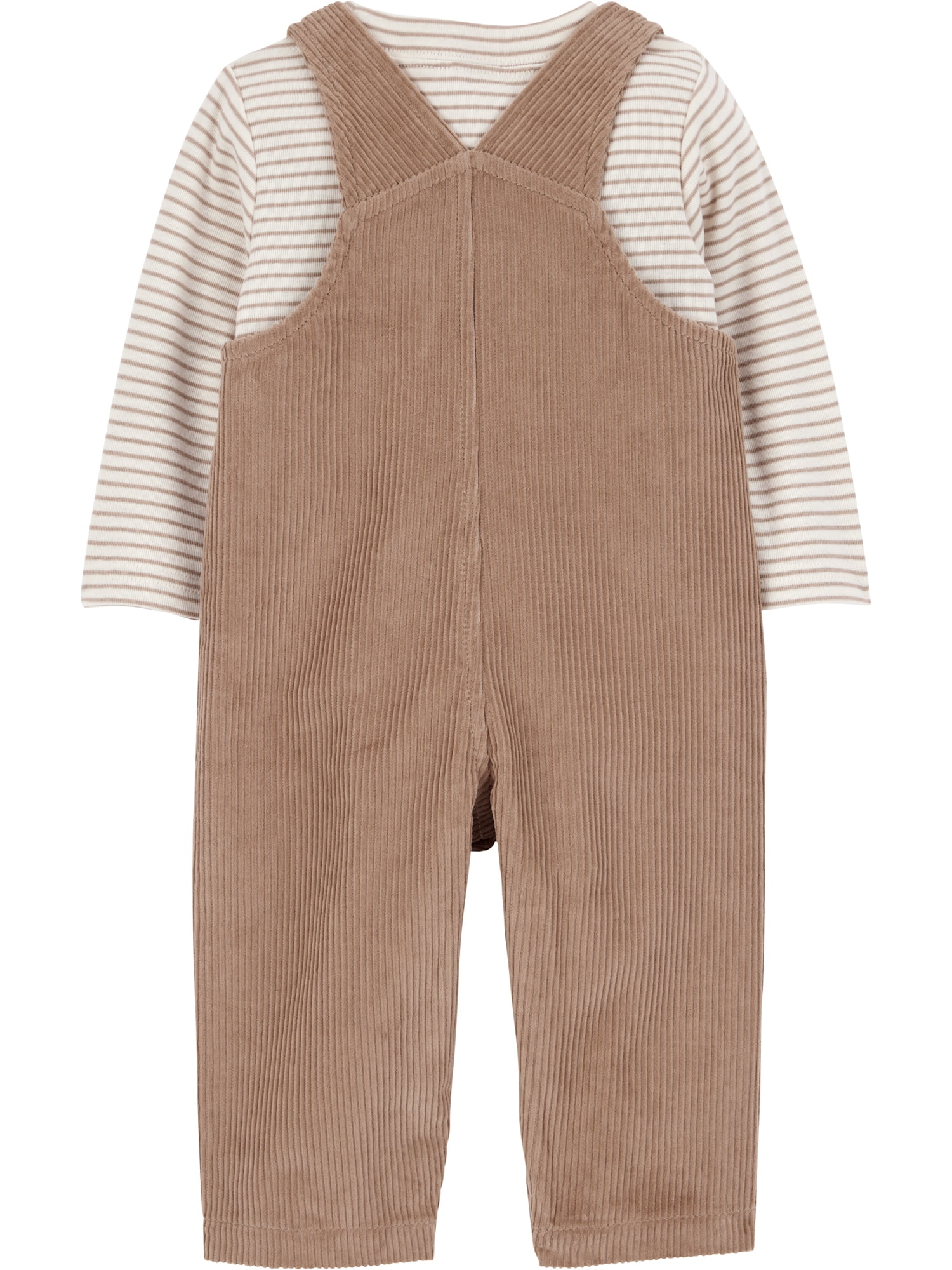 Carter's Child of Mine Baby and Toddler Boy Overalls Set, 2-Piece, Sizes 0/3-24 Months