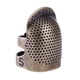 thumbnail image 1 of Bewildely Herramienta de costura de cobre rojo, dedal, Protector de dedo para manualidades de acolchado doméstico Artesanía, 1 of 6