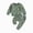 fall winter outfits-Green, variant on TOWED22 Toddler Baby Boy Fall Winter Outfit Print Long Sleeve Sweatshirt Solid Jogger Pant Set Spring Clothes(Blazer,2-3 Y)