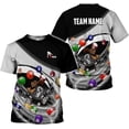 thumbnail image 4 of Personalized Name Billiard Shirts 3D, Billiards Shirt 8 Ball Billiard Shirt Custom Men's Pool Men Women1 (Yellow, XL), 4 of 10