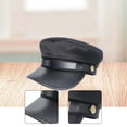 thumbnail image 6 of Segolike Newsboy Hat Adjustable 56-62cm Classic Pageboy Cap Travel Fashion for Adults Black Strap, 6 of 8