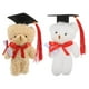 thumbnail image 1 of KAKOWELY 2 mini osos de graduación, osos de flores de graduación, peluche de animal de graduación con gorra, oso de graduación de secundaria para fiestas de graduación., 1 of 5
