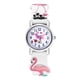 thumbnail image 1 of Montre Enfant(Blanc, flamant),Montre-Bracelet étanche pour Enfant Mouvement à Quartz,Conception de Dessin animé 3D,Montre Enfant Numérique pour 3 Ans à 11 Ans Fille Garçon, 1 of 4