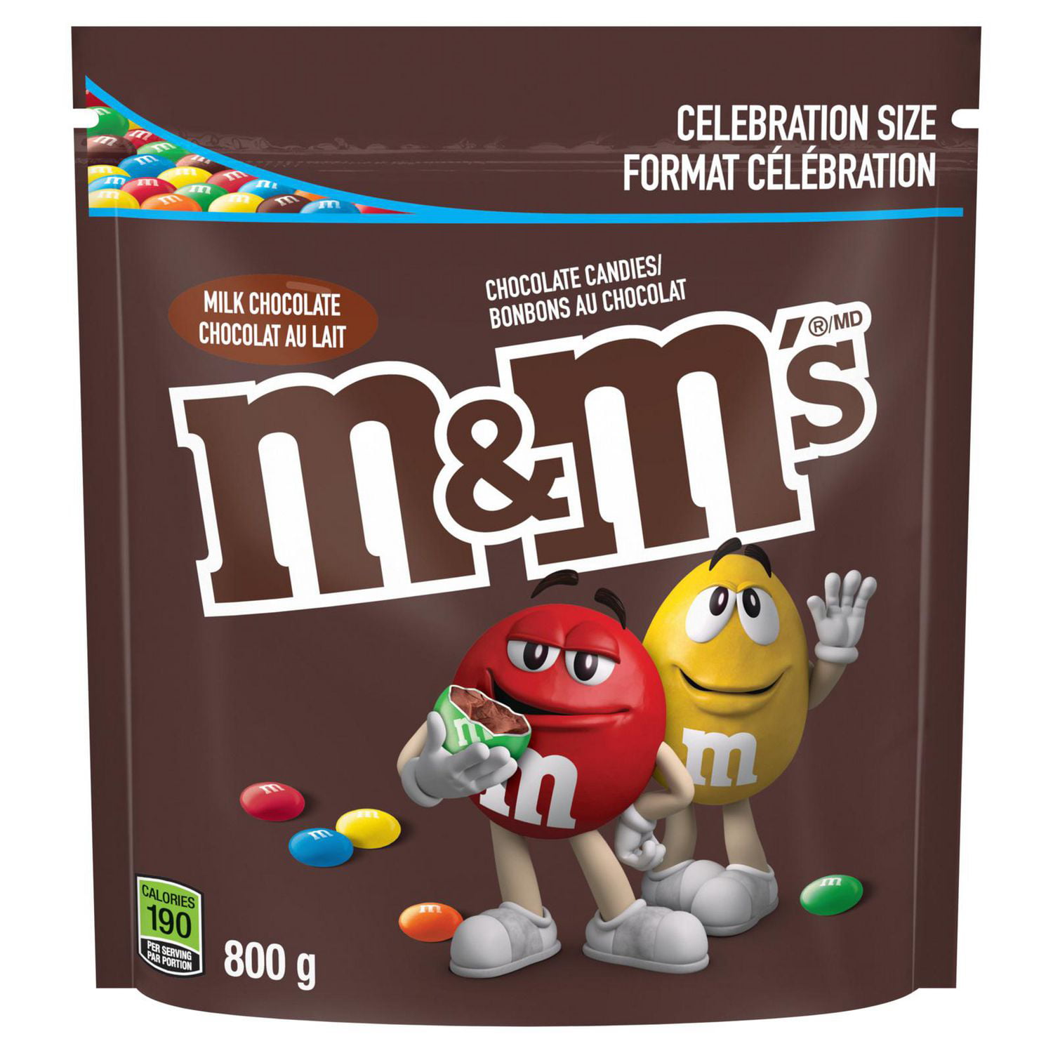 M&M's Crispy Milk Chocolate Snack & Share Party Bag 145g