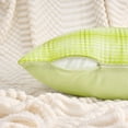 thumbnail image 3 of Unique Bargains Plaid Decorative Throw Pillow Covers Pack of 2 Green 20" x 20", 3 of 7